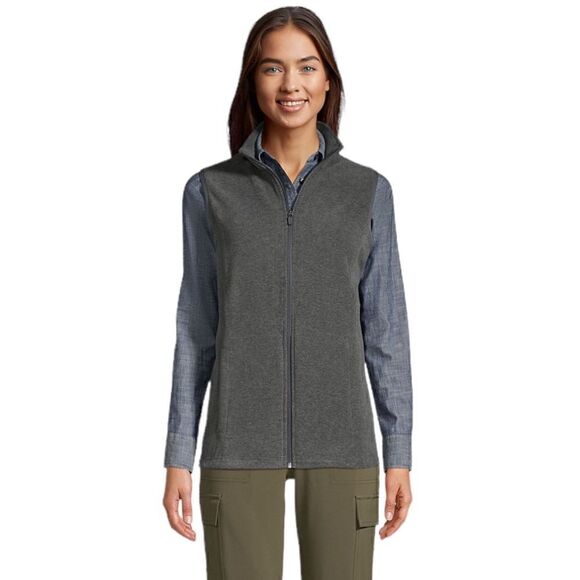 Women's Lightweight Thermacheck 100 Fleece Vest in “Iron Heather” size small - Picture 1 of 14